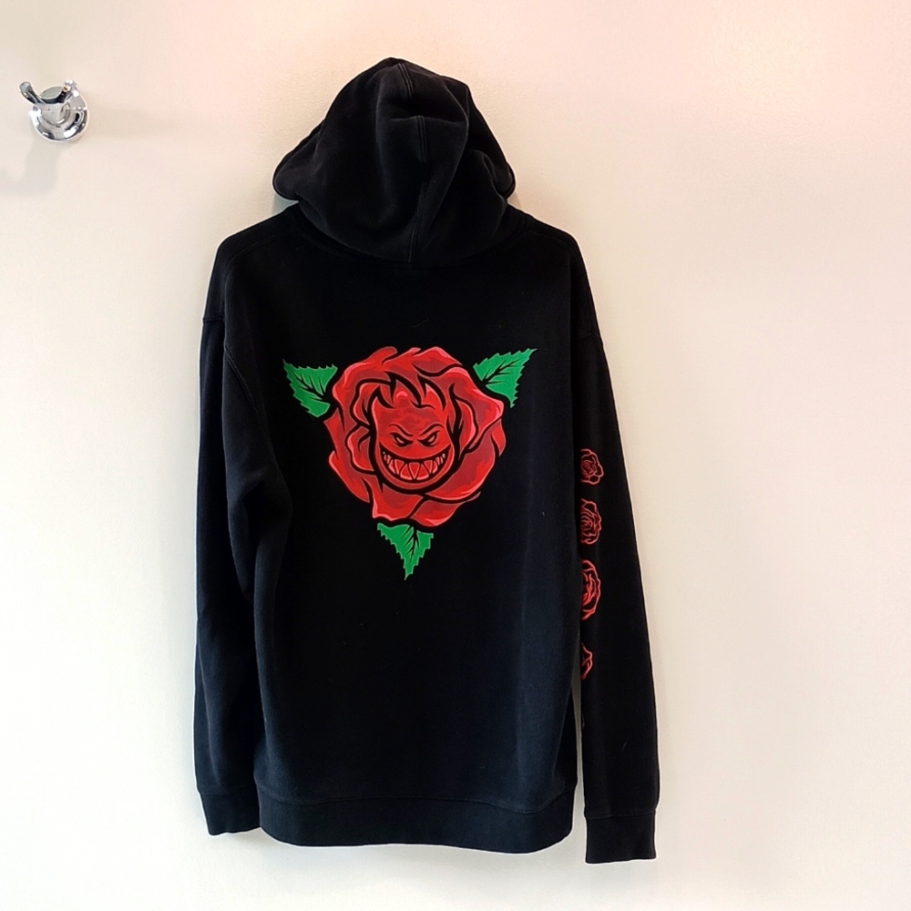Spitfire rose hoodie
